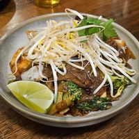 Pad siew at Holy Basil Thai in Croydon