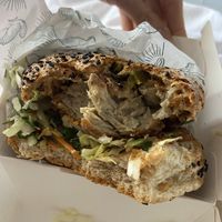 Fried chicken sando!  at Soul Burger in Glebe