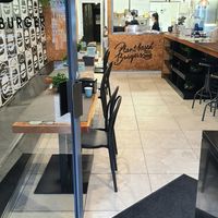 interior - view towards the counter at Soul Burger in Glebe