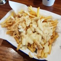 Get the cheese covered Soul fries at Soul Burger in Glebe