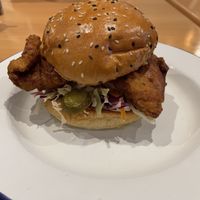 Southern fried chicken burger   at Soul Burger in Glebe