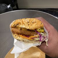 Chicken burgerrs #Veganuary at Soul Burger in Glebe