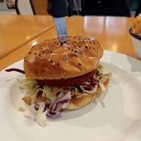 Buffalo chicken burger at Soul Burger in Glebe