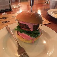 The "Straya Mate" burger from Soul Burger Glebe, ordered on 1/09/2017. at Soul Burger in Glebe