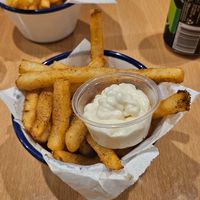 Fries and aoili at Soul Burger in Glebe