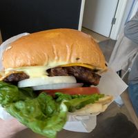 Cheeze please burger at Soul Burger in Glebe