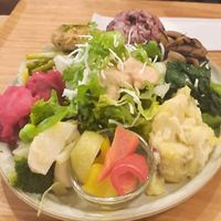 Lunch set at Guruatsu in Tokyo