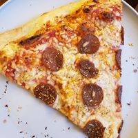 Vegan Pepperoni Pizza at Mikey's Late Night Slice in Columbus