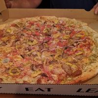 "the vegan" at Mikey's Late Night Slice in Columbus