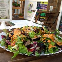 The Rawesome Asian salad at RawAttitude in Malaga