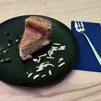 cheese cake at Die Leckerei in St Gallen