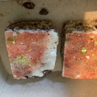 Cuthbert cake   at Pilgrims Coffee House in Lindisfarne