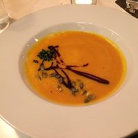 Pumpkin Soup!  at Cafe Mair's in Fredericia