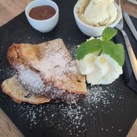 Dessert at Cafe Mair's in Fredericia