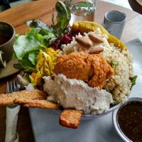 ritual bowl  at Vibe Cafe in Siem Reap