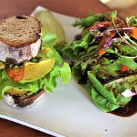 Nutritious and delicious sandwich at Vibe cafe. at Vibe Cafe in Siem Reap