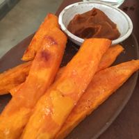 Sweet potatoes chips  at Vibe Cafe in Siem Reap