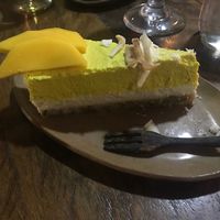mango cheesecake  at Vibe Cafe in Siem Reap