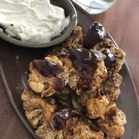 BBQ Califlower at Vibe Cafe in Siem Reap