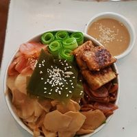 Delicious Japanese macro bowl!  at Vibe Cafe in Siem Reap