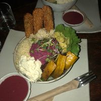 Ritual bowl :-) at Vibe Cafe in Siem Reap