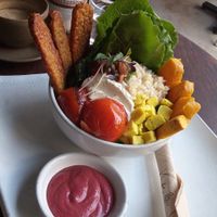 Buddha Bowl at Vibe Cafe in Siem Reap