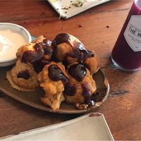 BBQ Buffalo Cauliflower Bites  at Vibe Cafe in Siem Reap