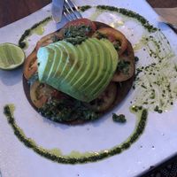 Sorry I couldn’t resist the first bite😄 at Vibe Cafe in Siem Reap