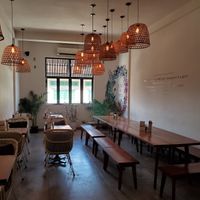 Upstairs. at Vibe Cafe in Siem Reap