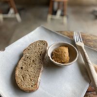 Simple toast - the bread is delicious at Vibe Cafe in Siem Reap