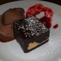 Brownie special  at The Green Lion Pub in Rozelle