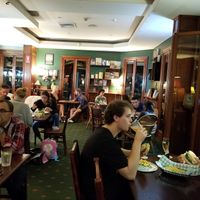 Inside sitting at The Green Lion Pub in Rozelle