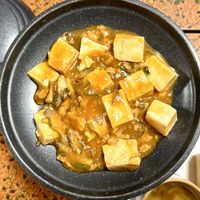 Mapo tofu   at Chikuyou in Yasugi