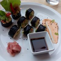 Raw sushi at LovingRaw in Ostrava