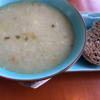 Onion soup at Stoom in Middelburg