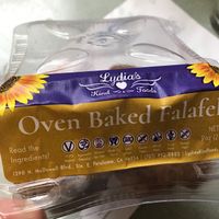 falafel  at Lydia's Health Foods in Petaluma
