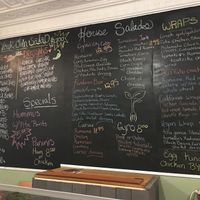 Menu on 12/9/17 at Tossed on Market in Corning