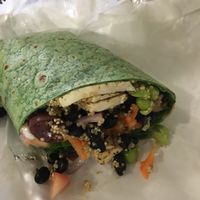 Vegan Wrap at Tossed on Market in Corning