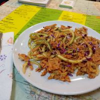 Raw Pad Thai at Urban Orchard in Madrid
