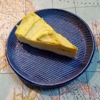 Fresh raw Lemon cake. Such an intense and perfectly balanced taste. Another master creation by Urban Orchard ! at Urban Orchard in Madrid