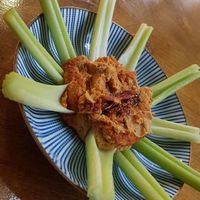 Tomato humus at Urban Orchard in Madrid