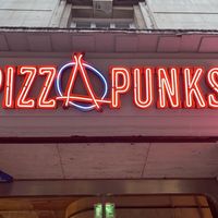   at Pizza Punks in Glasgow