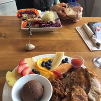Assiette brunch at Vegecafe Vertuose in Sherbrooke