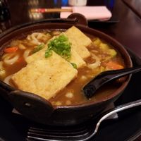 Curry udon bowl with tofu at Geisha  in Capitola