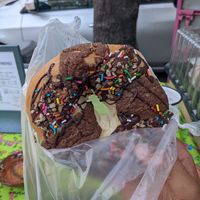 Not my favorite vegan treat at Maria Bonita Veganos - Food Cart in Mexico City