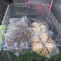 They had other flavors of the donuts too at Maria Bonita Veganos - Food Cart in Mexico City