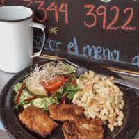Nuggets de tofu  at Maria Bonita Veganos - Food Cart in Mexico City