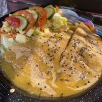 Enchiladas   at Maria Bonita Veganos - Food Cart in Mexico City