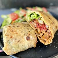 Burrito #Veganuary at Maria Bonita Veganos - Food Cart in Mexico City