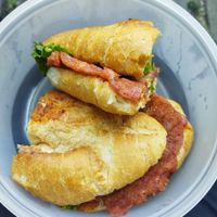 Rescate de Chief at Maria Bonita Veganos - Food Cart in Mexico City